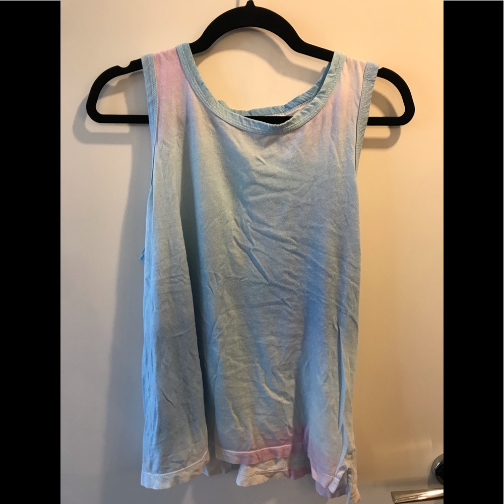 Current elliott tie dye tank
